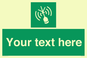 Custom sign safe condition Emergency position beacon